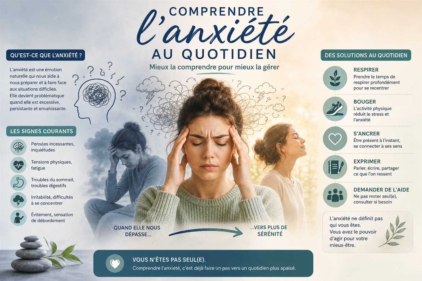 Comprendre l'anxiété au quotidien