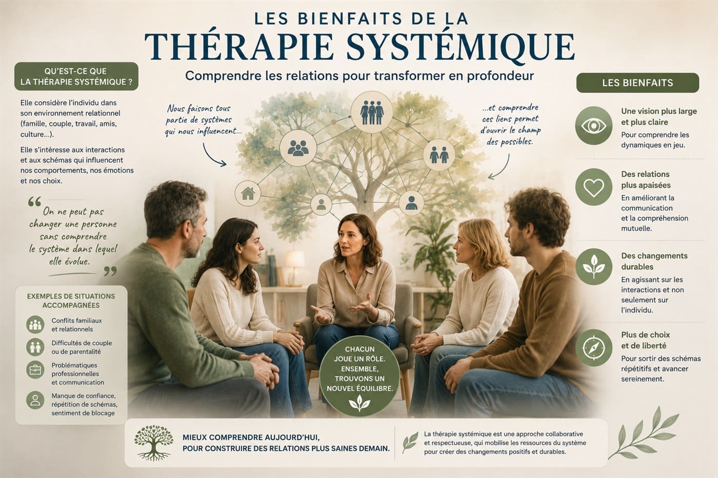 Les bienfaits de la thérapie systémique